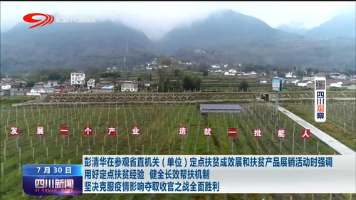 四川新闻 彭清华参观省直机关 单位 定点扶贫成效展和扶贫产品展销活动